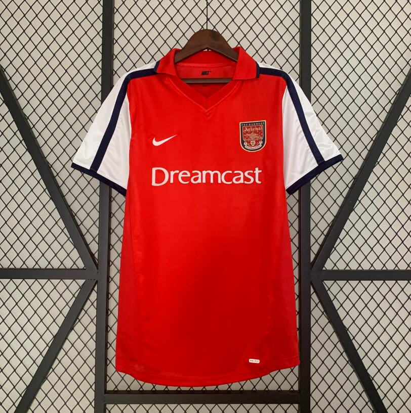 Maillot Retro Arsenal Domicile 01/02