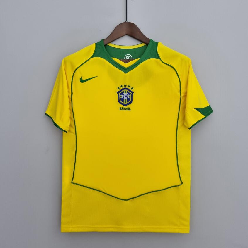 Maillot Retro BRASIL Domicile 2004/06