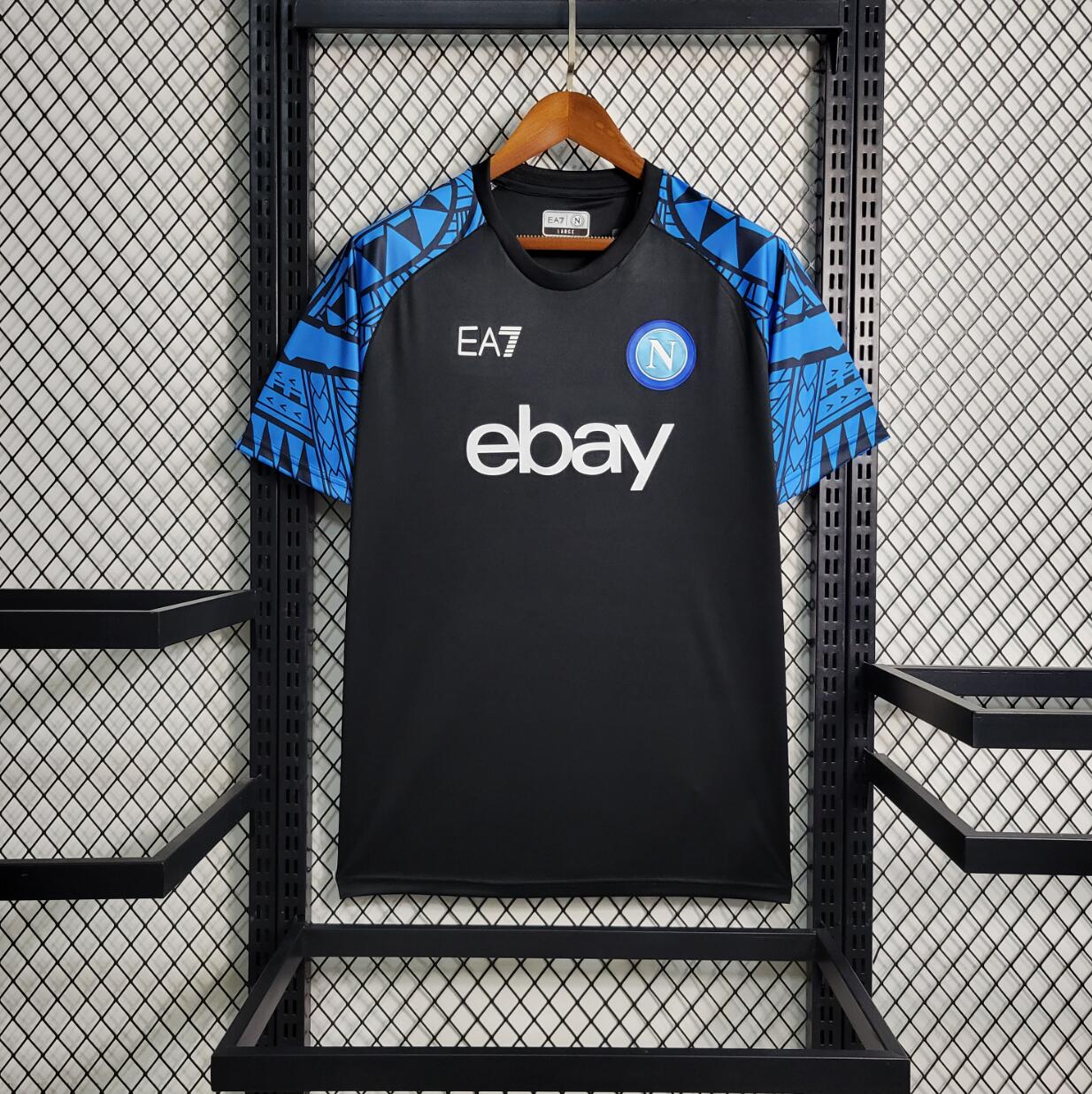 Maillot Scc Napoli Pre-Match Noir 23/24