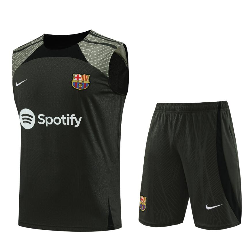 Maillot Sans Manche B-arcelona FC Pre-Match 2023/2024 + Pantalon