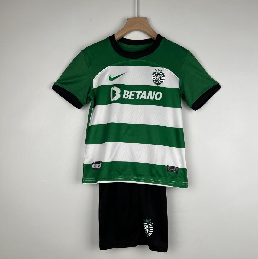 Maillot Sporting Lisboa Domicile 23/24 Junior