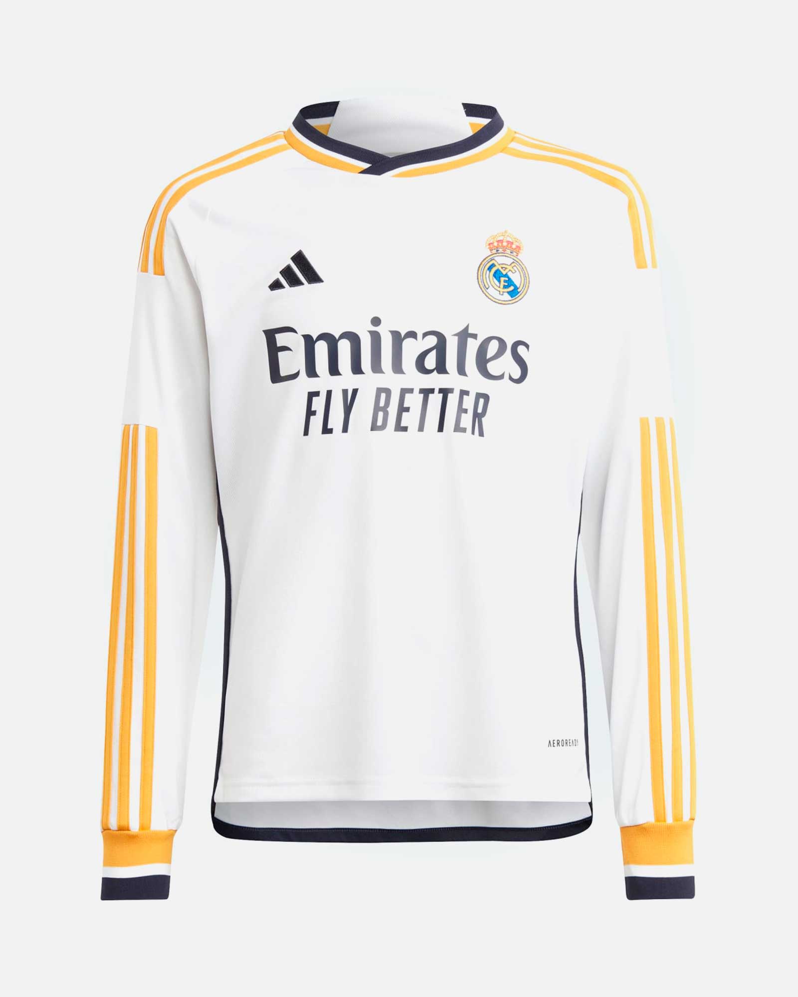 Maillot de manga larga 1ª Real M adrid 2023/2024 Junior