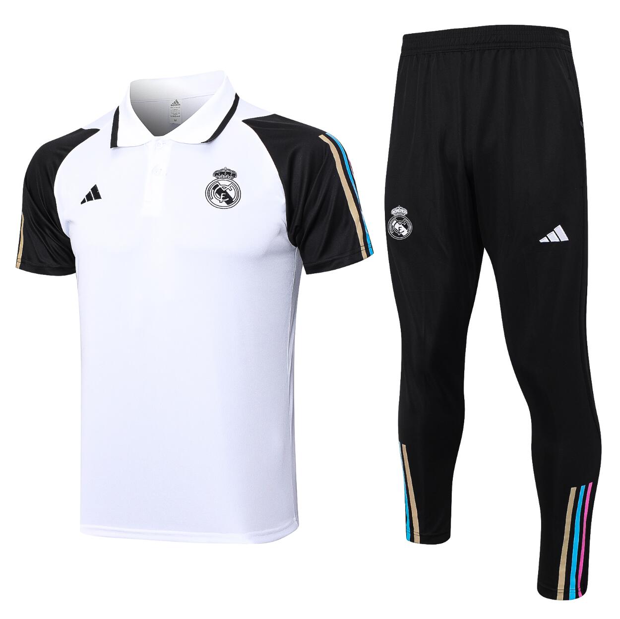 POLO Real M adrid CF Pre-Match 23/24 + Pantalon