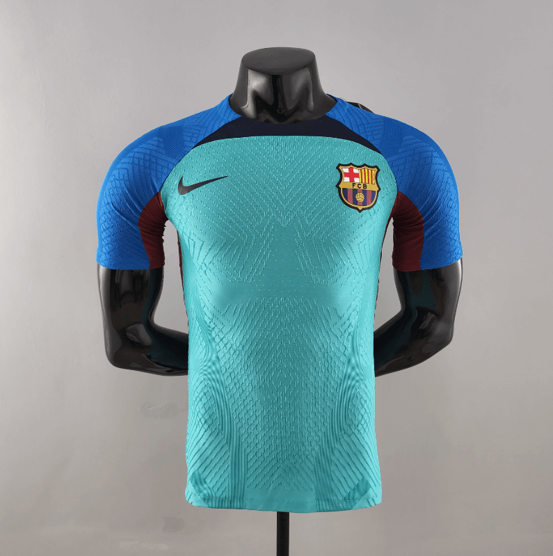 Maillot 22/23 B-arcelona Entreno Bleu Y Verde