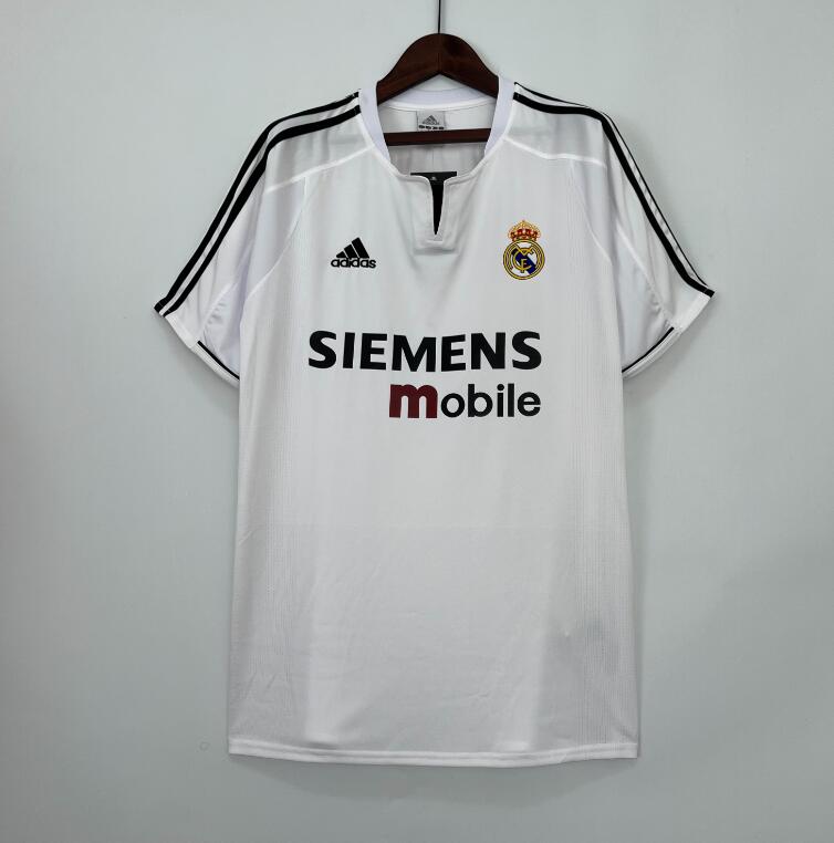 Maillot Retro Real M adrid Domicile 03/04