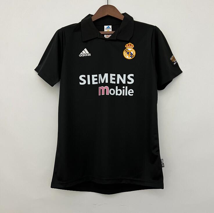 Maillot Retro Real M adrid Extérieur 02/03