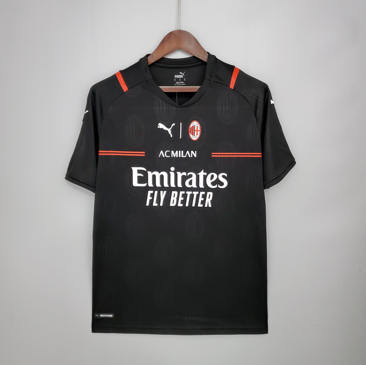 Maillots 21/22 AC Milan Noir Junior