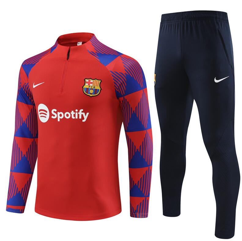 Survêtements Fc B-arcelona Training 23/24 (Hombre/Junior) Rouge + Pantalon