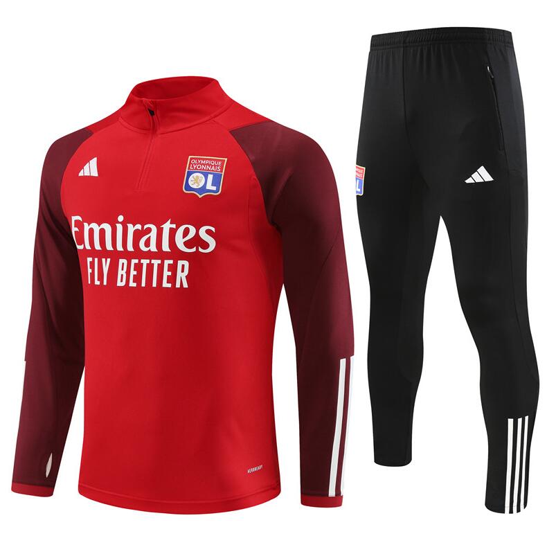 Survêtements Olympique Lyonnais 23/24 Rouge (Hombre/Junior) + Pantalon