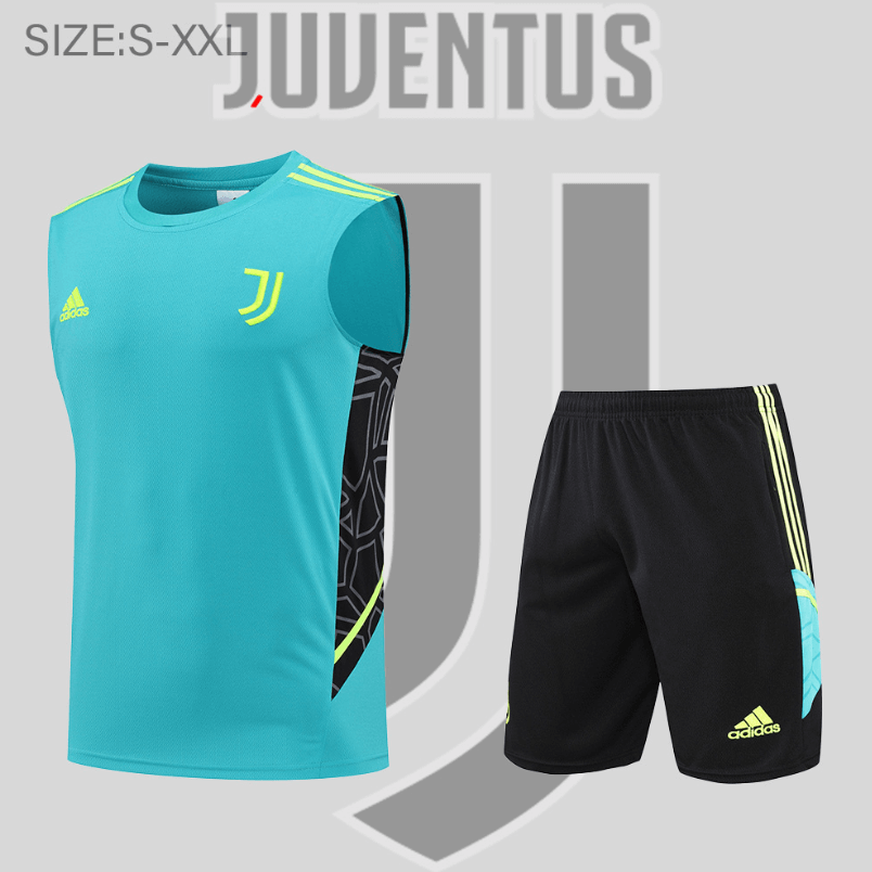 Maillot Sans Manche 22/23 Juventus Conjunto De Entreno Bleu