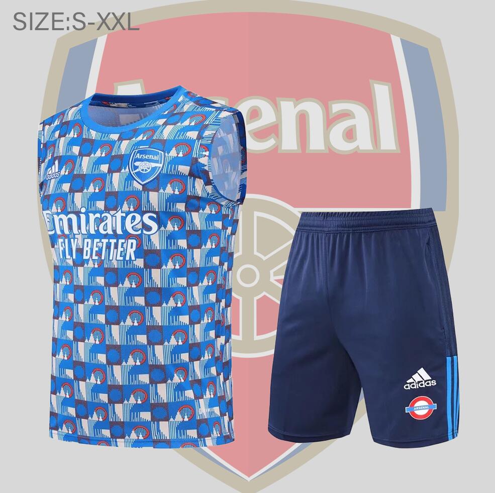 Maillots Sin Mangas Arsenal 22/23 KIT AZUL