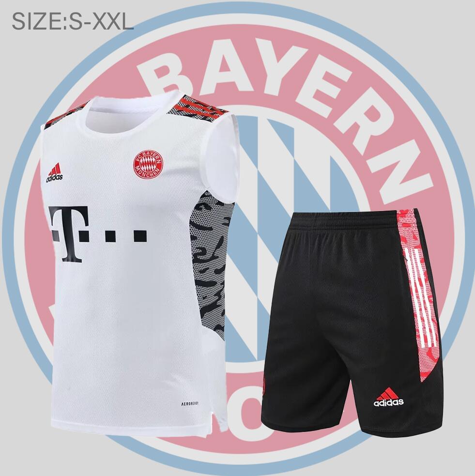 Maillots Sin Mangas Bayern Munich 22/23 KIT Blanca