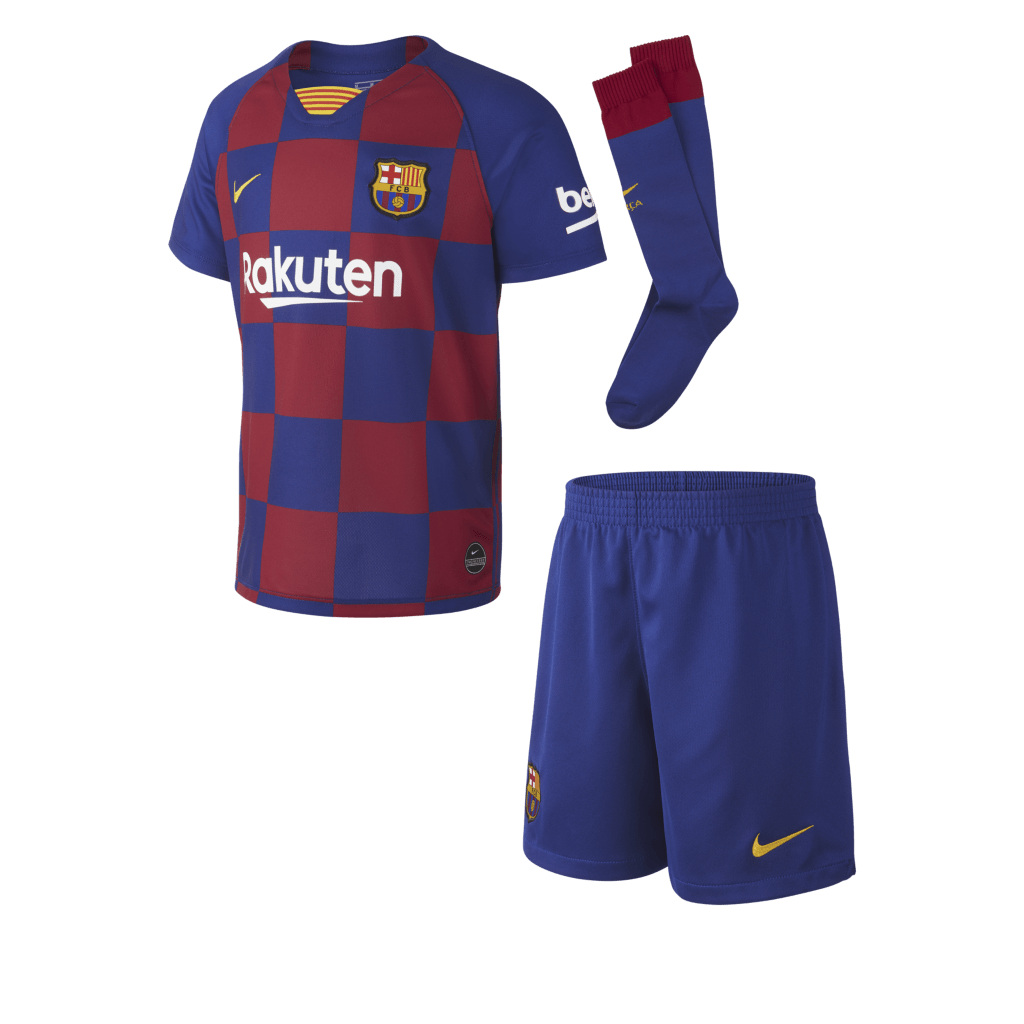 B-arcelona 19/20 Maillot De La Domicile Juniors