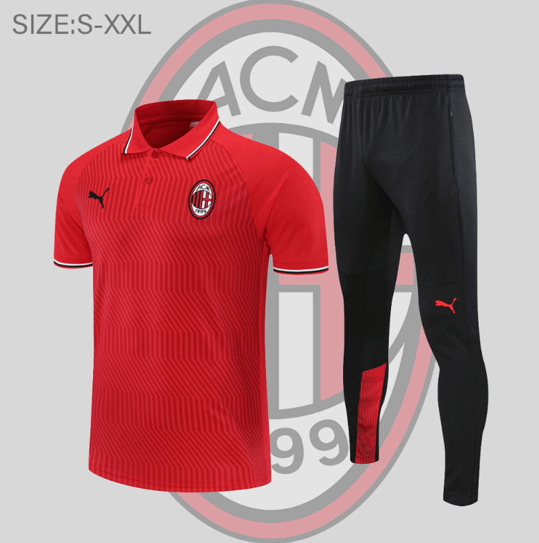 POLO AC Milan KIT Roja 2022