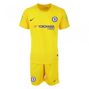 Maillot de fútbol del portero amarillo del Chelsea 19/20