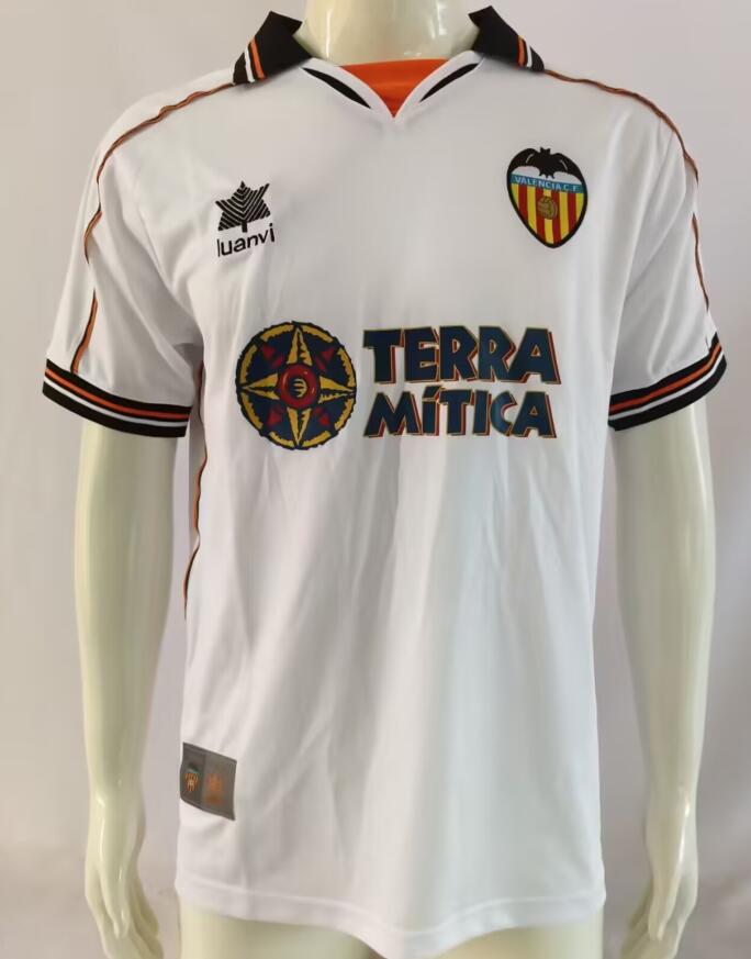 Maillot Retro V alencia Domicile 99/00