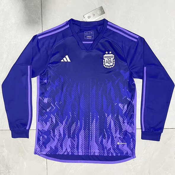 Maillot Argentina Extérieur Mundial Qatar 2022 ML