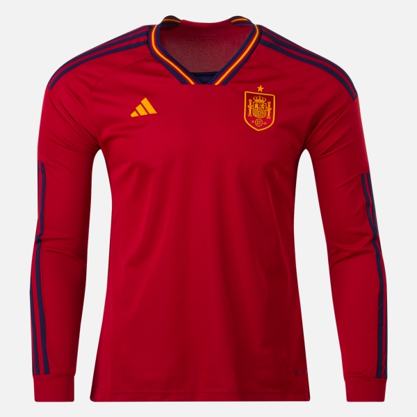 Maillot España Domicile Mundial Qatar 2022 ML