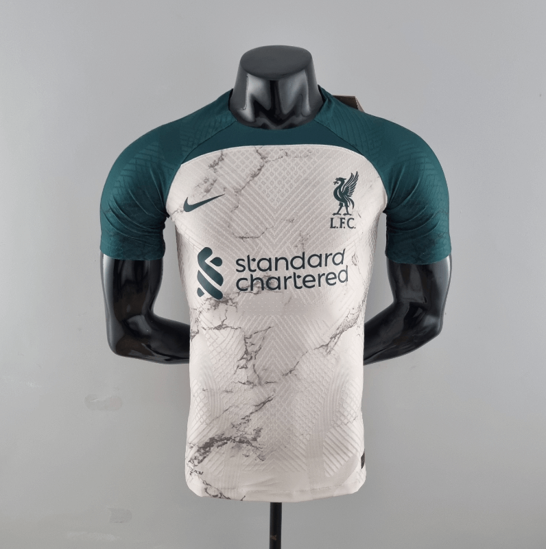 Maillot 22/23 Liverpool Édition Spéciale Blanca y Verde