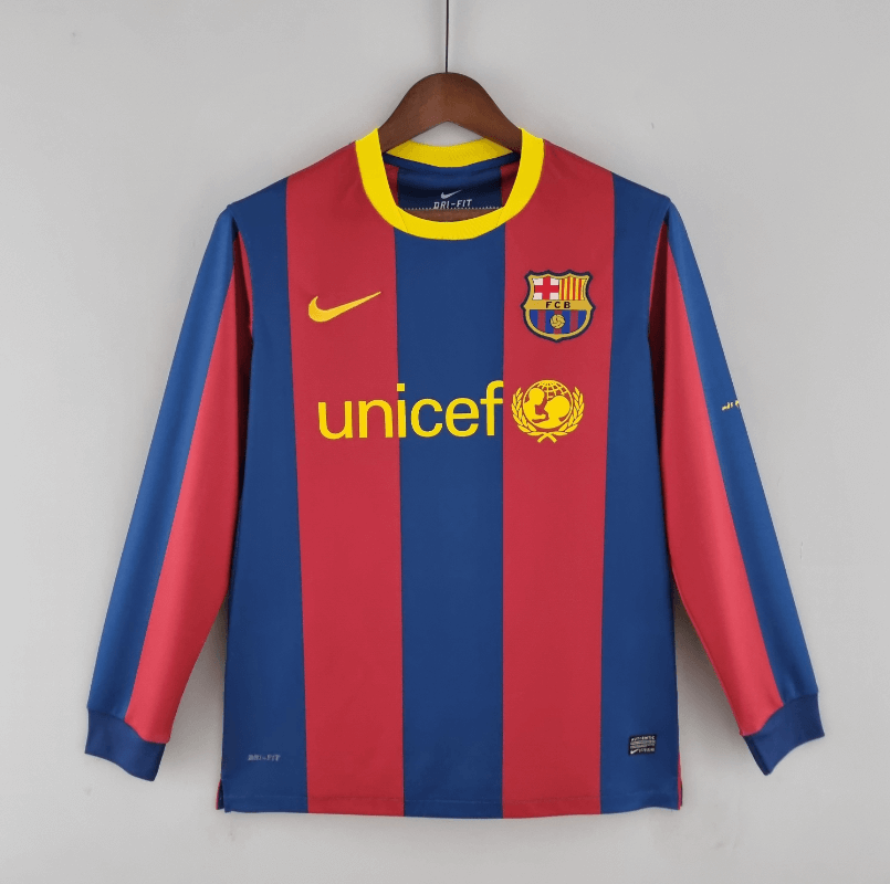 Maillot Retro B-arcelona 10/11 UEFA ML