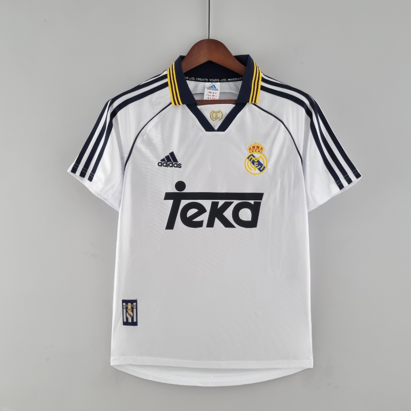 Maillot Retro Real M adrid Domicile 2000