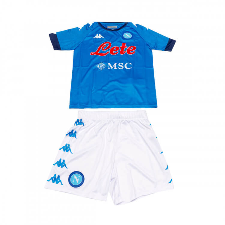 Maillots Scc Napoli Domicile 2020-2021 Junior