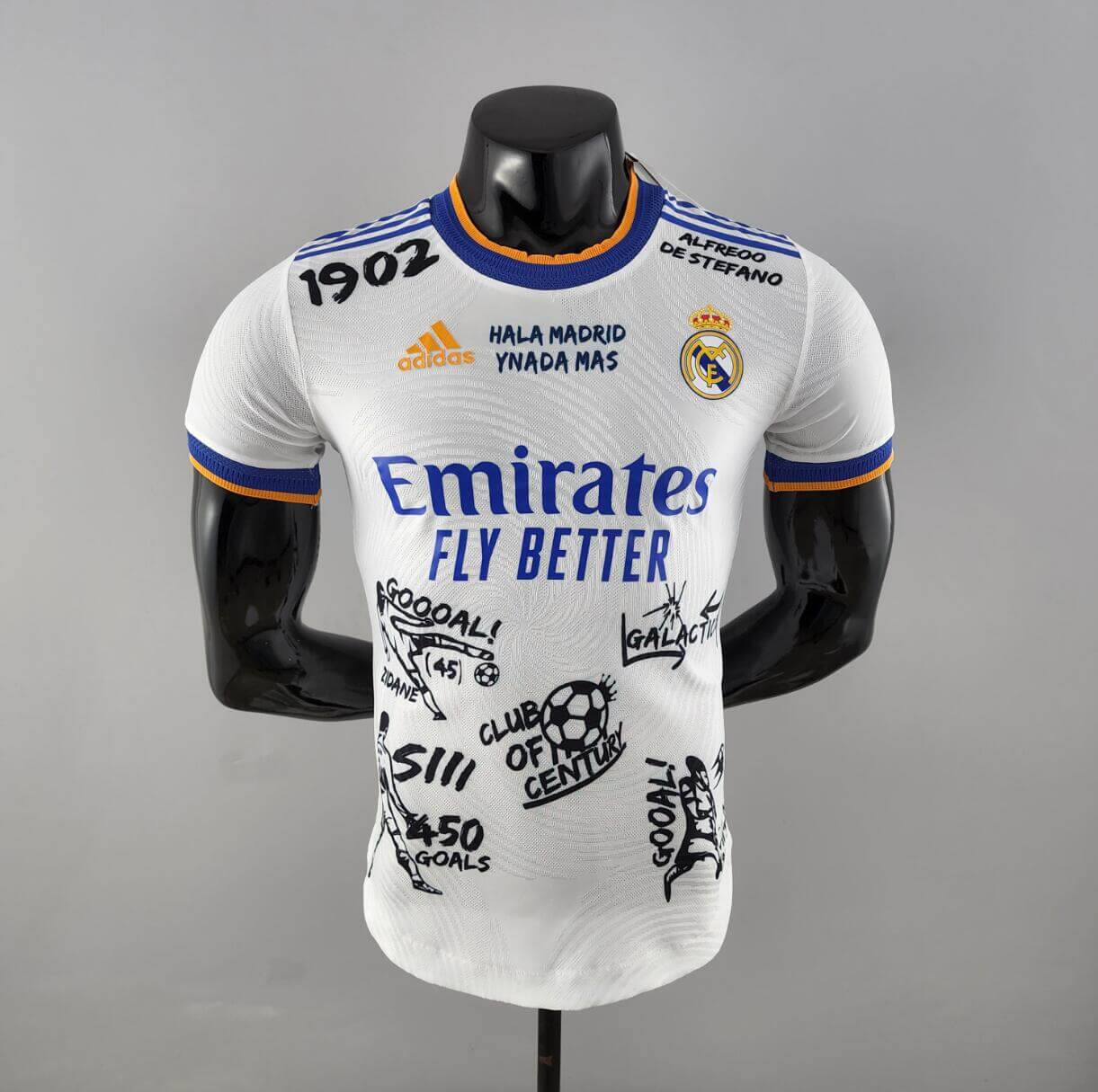 Maillot 21/22 Real M adrid 13 Champions Liga De Campeones De La UEFA