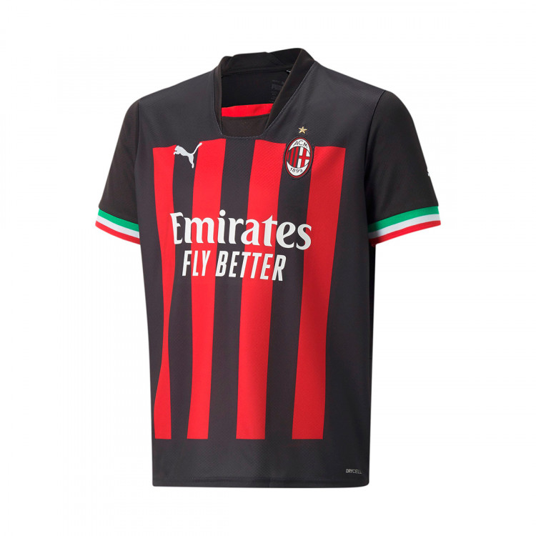 Maillot Ac Milan Domicile 2022-2023 Junior