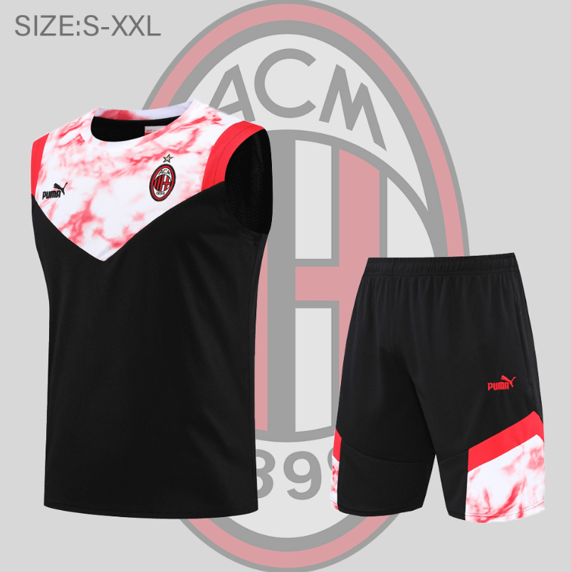 Maillot De Fútbol Sin Mangas AC MILAN Pre-Match 22/23