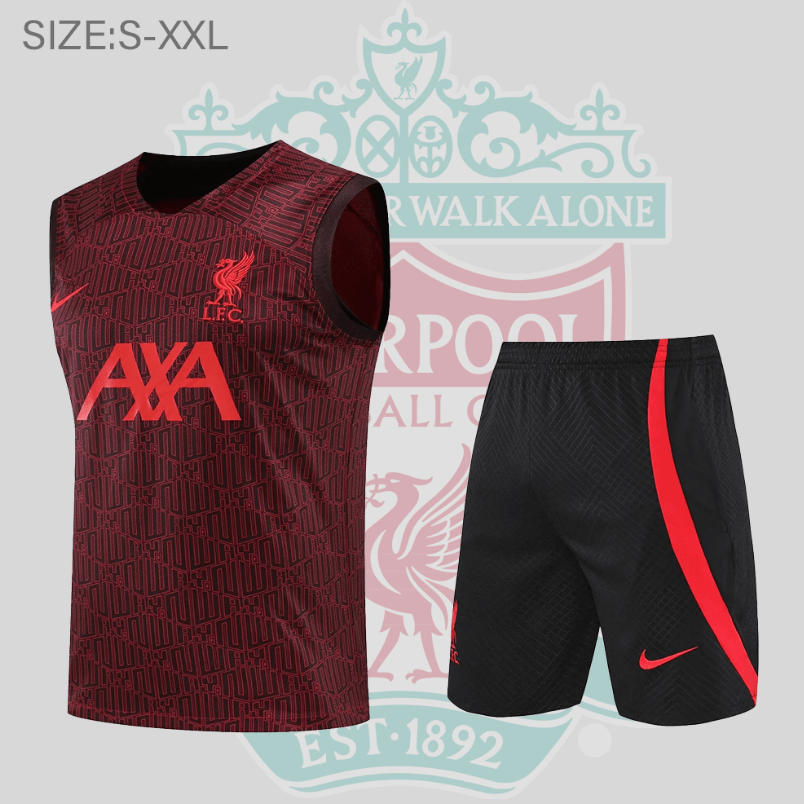 Maillot De Fútbol Sin Mangas Liverpool Pre-Match 22-23