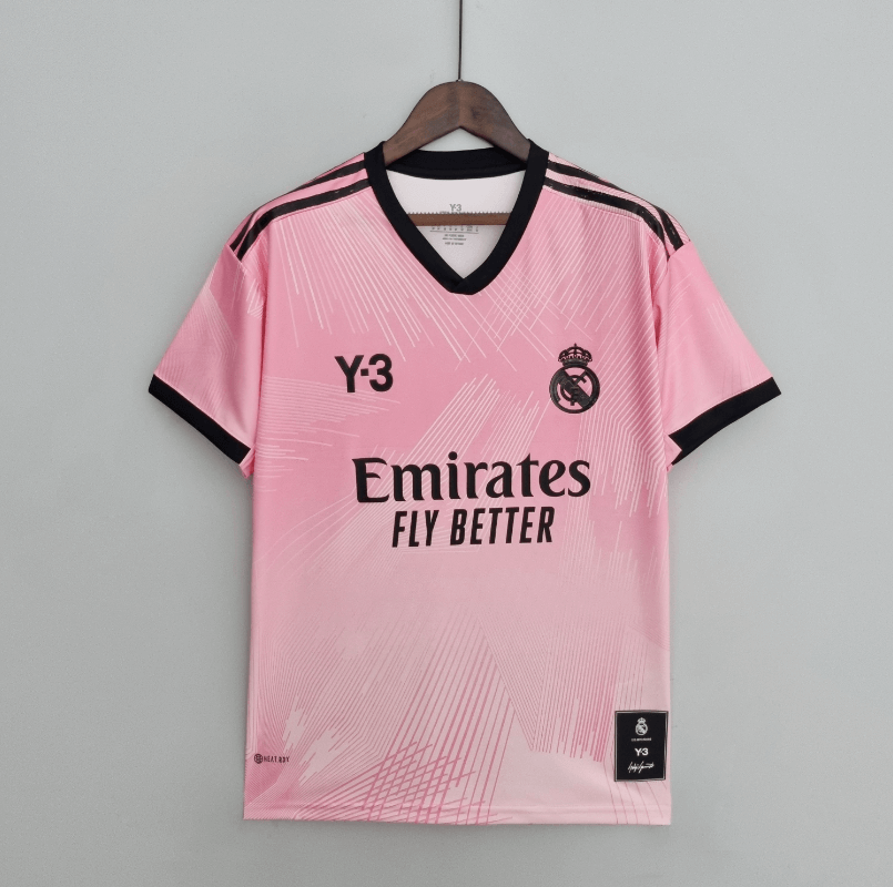 Maillot Y-3 Real M adrid 120th Anniversary Rosa Junior