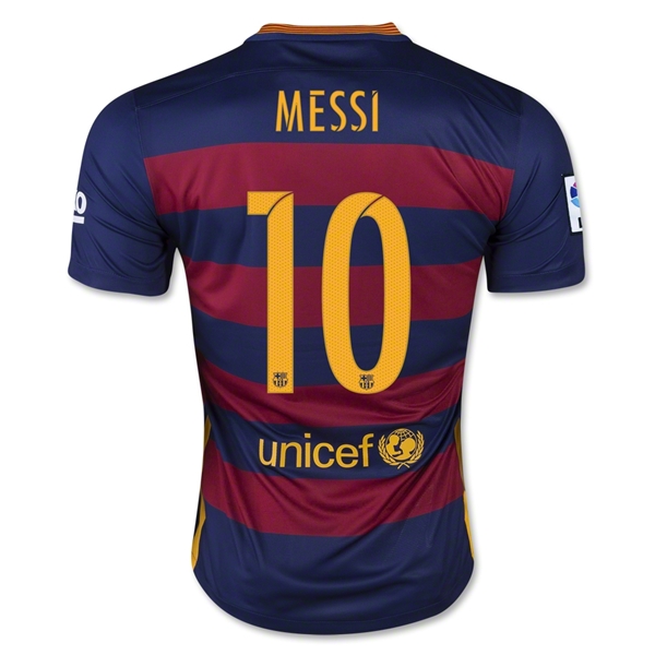 Maillot B-arcelona 15/16 MESSI PRIMERA EQUIPACIÓN