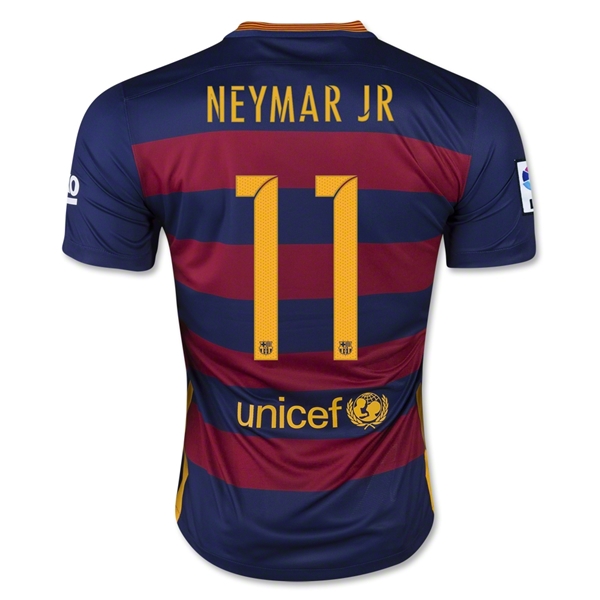 Maillot B-arcelona 15/16 NEYMAR JR PRIMERA EQUIPACIÓN