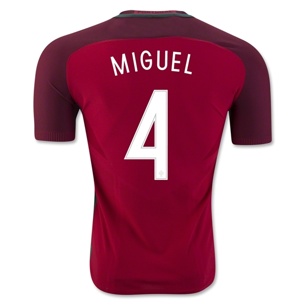 Maillot Portugal 2016 MIGUEL Authentic PRIMERA EQUIPACIÓN