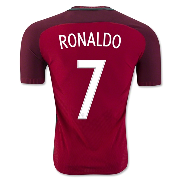 Maillot Portugal 2016 RONALDO Authentic PRIMERA EQUIPACIÓN