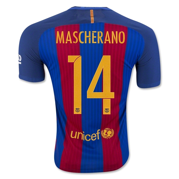 Maillot B-arcelona 16/17 MACSHERANO Authentic PRIMERA EQUIPACIÓN