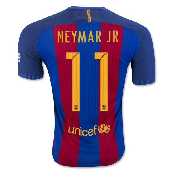 Maillot B-arcelona 16/17 NEYMAR JR Authentic PRIMERA EQUIPACIÓN