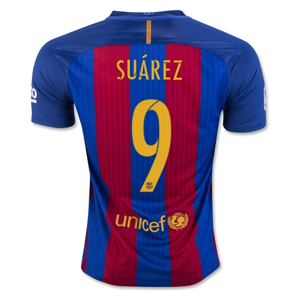 Maillot B-arcelona 16/17 SUAREZ PRIMERA EQUIPACIÓN