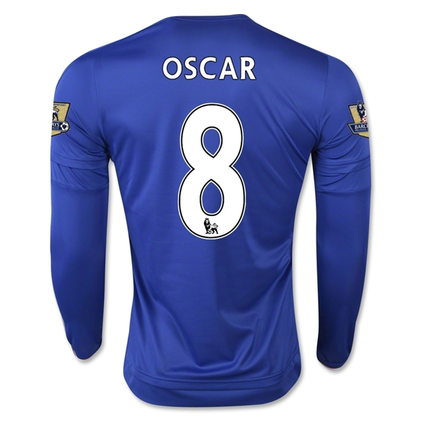 Maillot Chelsea 15/16 8 Oscar LS PRIMERA EQUIPACIÓN